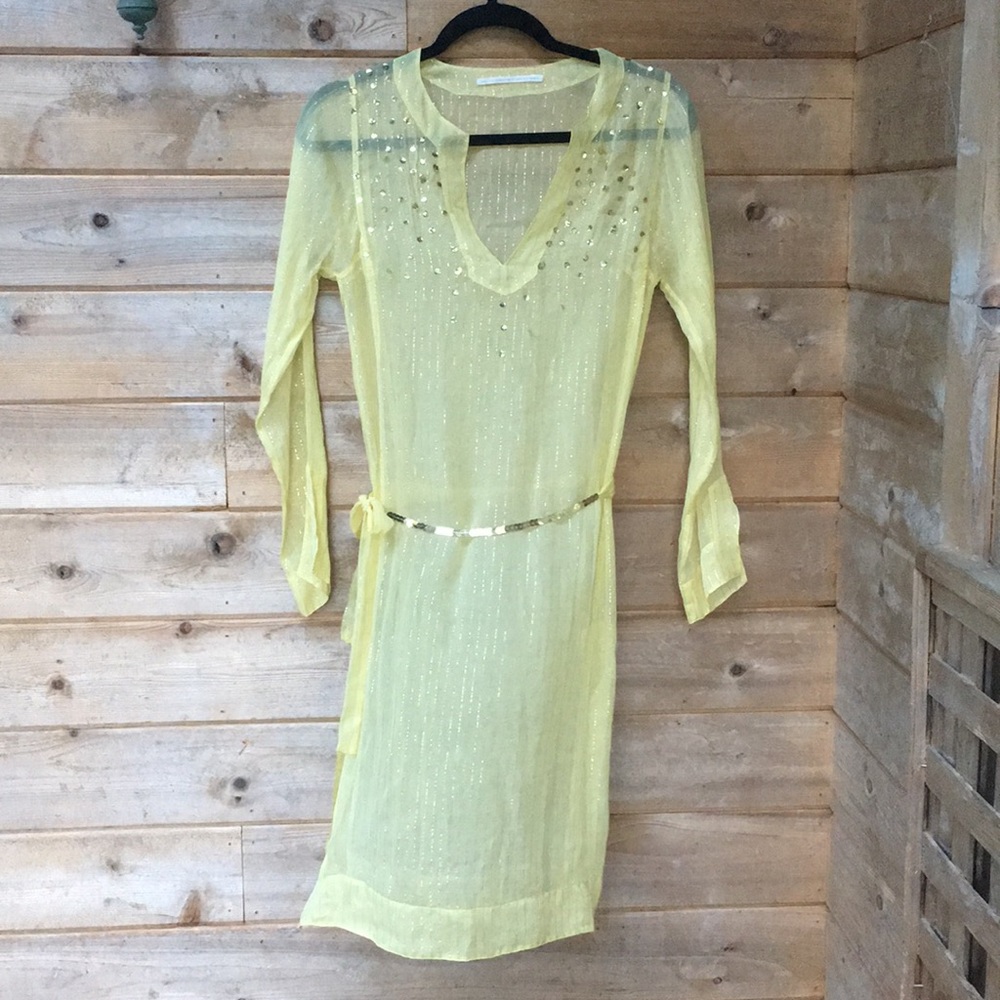 Sequined Tunic by Cynthia Vincent - XS